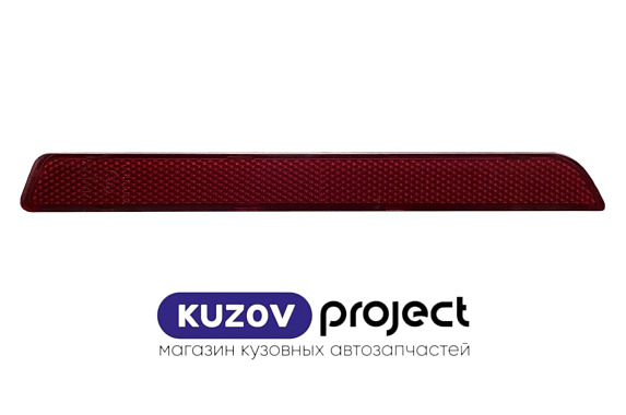 Катафот заднего бампера левый Mazda 3 2010-2012 (Китай)