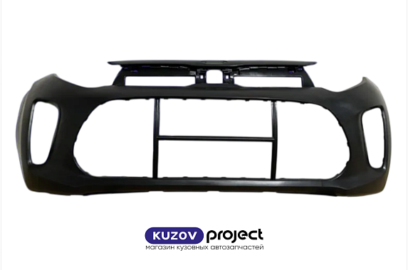 Бампер передний Kia Picanto 2017-2022 (Китай)