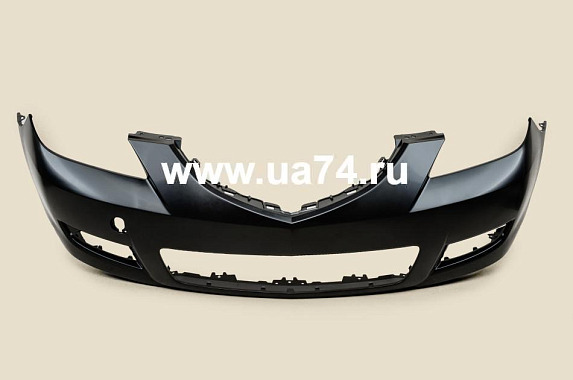 Бампер передний Mazda 3 2003-2006 4D (Китай)