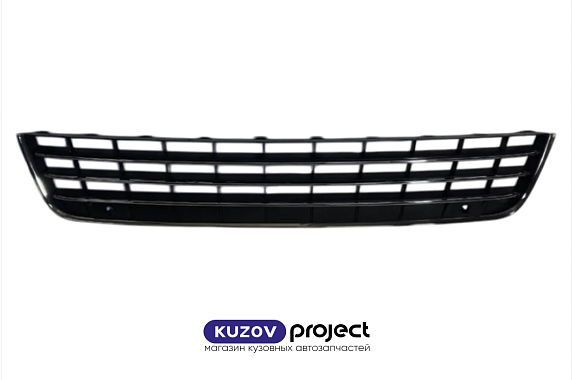 Решетка в бампер Volkswagen Touareg 2010-2014 (Тайвань)